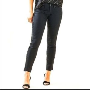 NWT Lilly Pulitzer Black Skinny Jeans (Size 8)